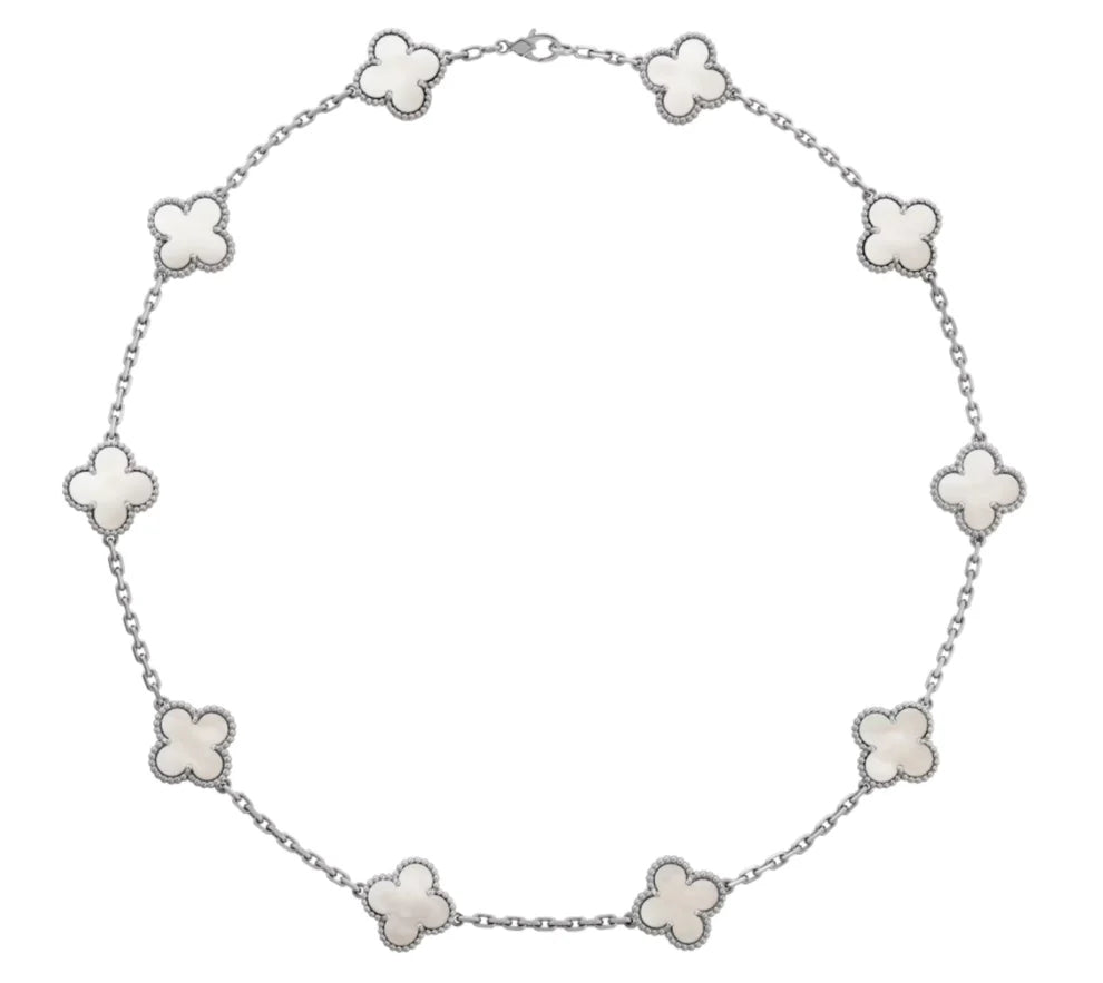10 Clover Necklace